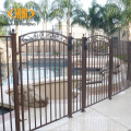 Direct factory custom cast iron home tubular arch gate design in india